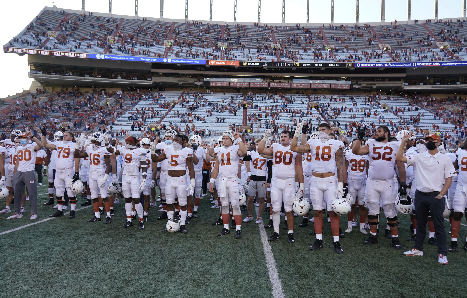 Baylor Texas Football - Eyes of Texas